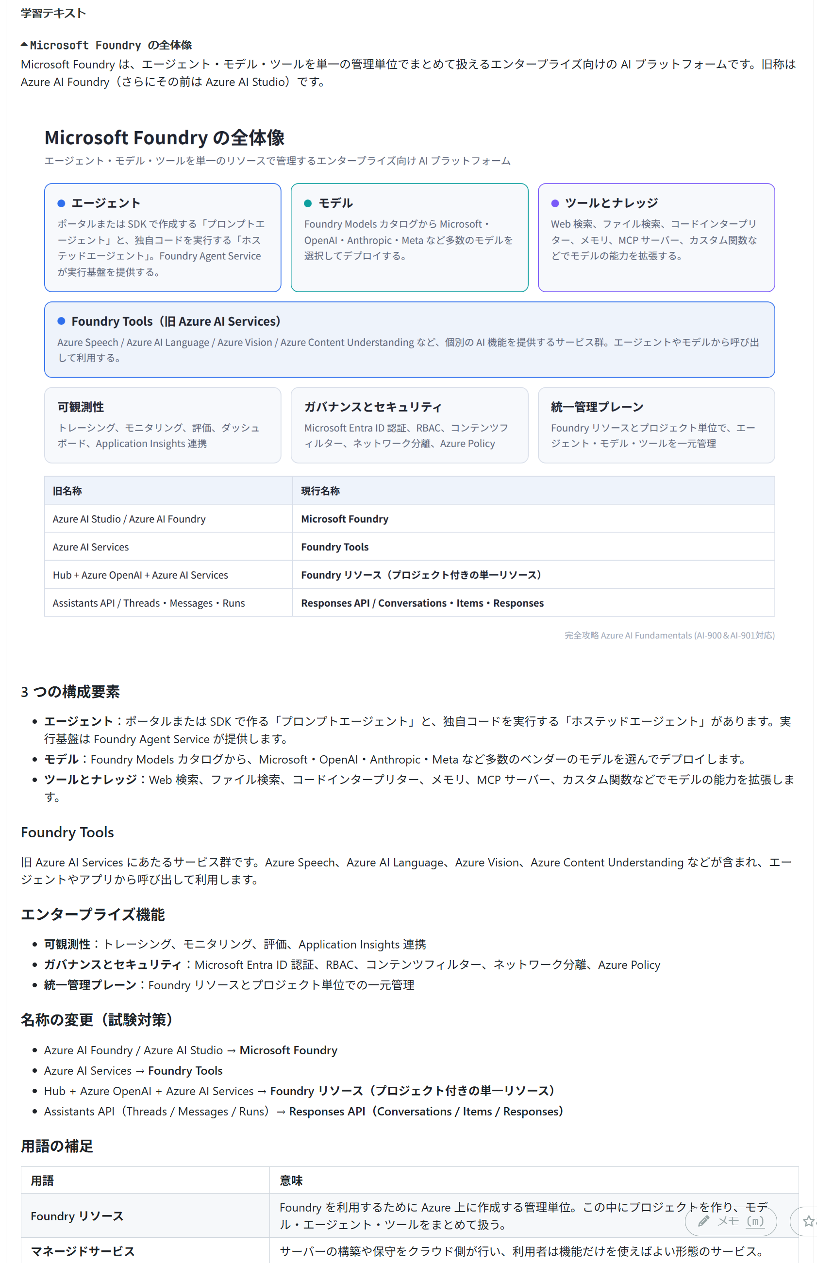 学習テキストの例